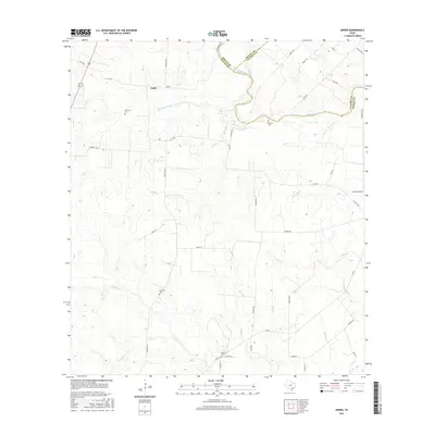 2016 Map of Ander, 2016 Print