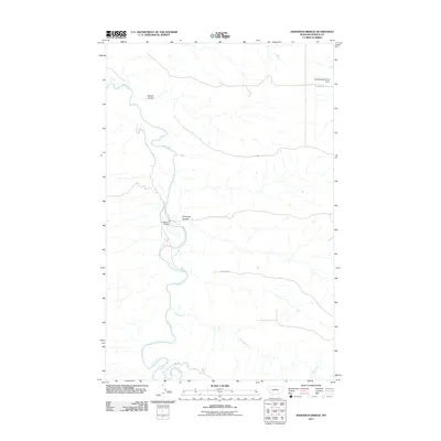 2011 Map of Anderson Bridge, 2011 Print