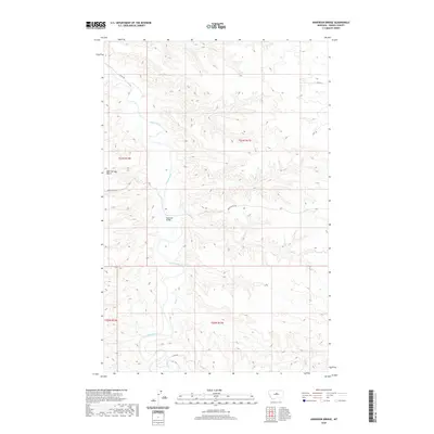 2020 Map of Anderson Bridge, 2020 Print