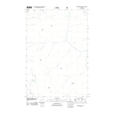 2011 Map of Anderson Butte, 2011 Print