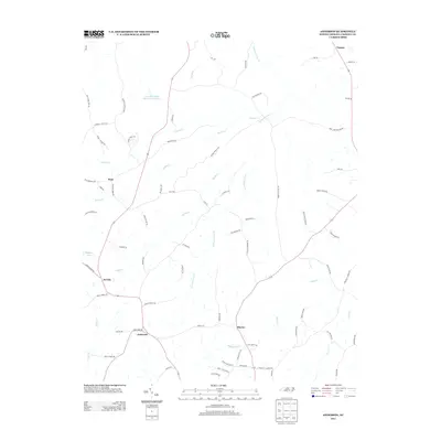 2013 Map of Anderson, 2013 Print