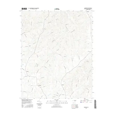 2016 Map of Anderson, 2016 Print