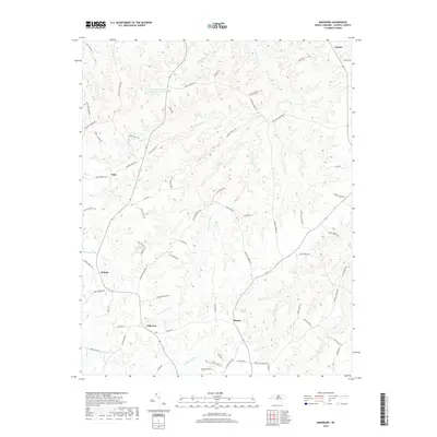 2019 Map of Anderson, 2019 Print