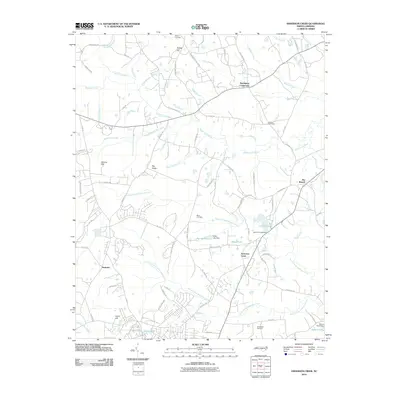 2010 Map of Anderson Creek, 2010 Print