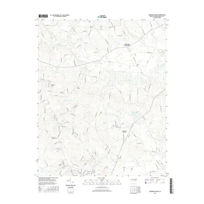 2016 Map of Anderson Creek, 2016 Print