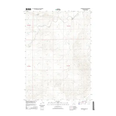 2015 Map of Anderson Draw, 2015 Print