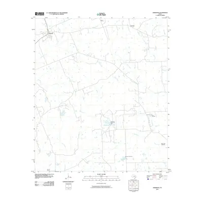 2010 Map of Anderson, 2010 Print