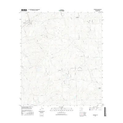 2016 Map of Anderson, 2016 Print