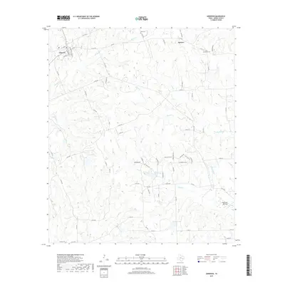 2019 Map of Anderson, 2019 Print