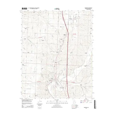 2015 Map of Anderson, 2015 Print