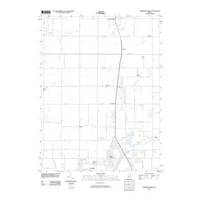 2010 Map of Anderson North, 2010 Print