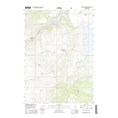2017 Map of Anderson Ranch Dam, 2017 Print