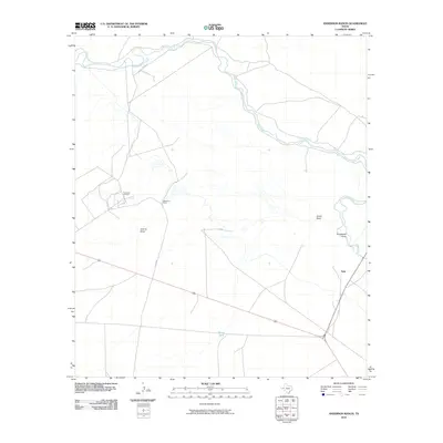 2010 Map of Anderson Ranch, 2010 Print