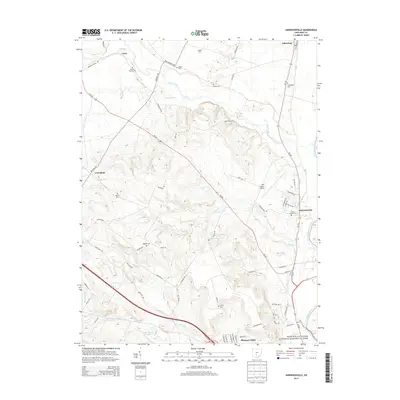 2013 Map of Andersonville, 2013 Print