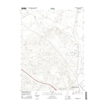 2016 Map of Andersonville, 2016 Print