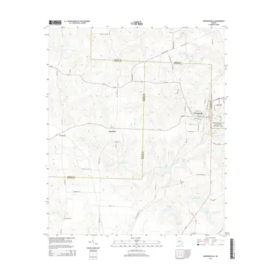 2014 Map of Andersonville, 2014 Print