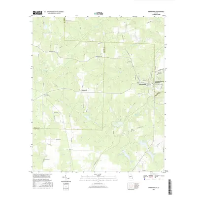 2017 Map of Andersonville, 2017 Print