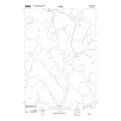 2010 Map of Andes, 2010 Print