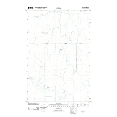 2011 Map of Andes, 2011 Print
