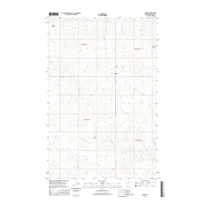 2017 Map of Andes, 2017 Print