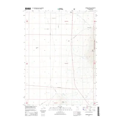 2015 Map of Andorno Ranch, 2015 Print