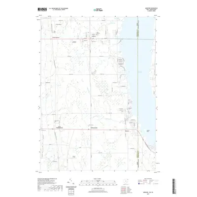 2019 Map of Andover, 2019 Print