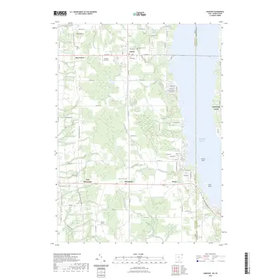 2023 Map of Andover, 2023 Print