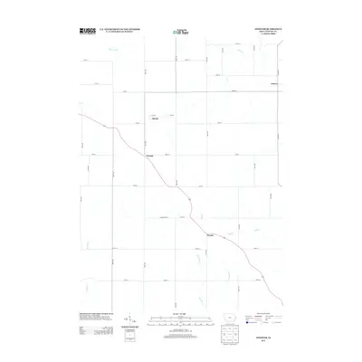 2013 Map of Andover, 2013 Print