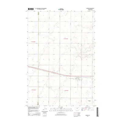 2015 Map of Andover, 2015 Print