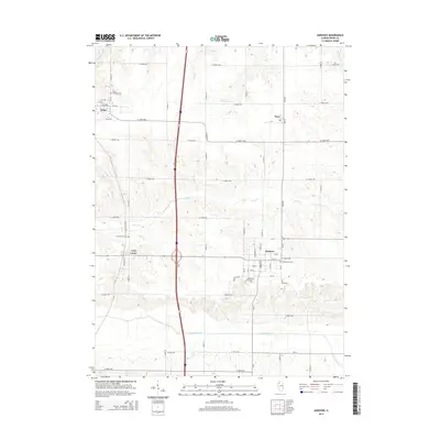 2015 Map of Andover, 2015 Print