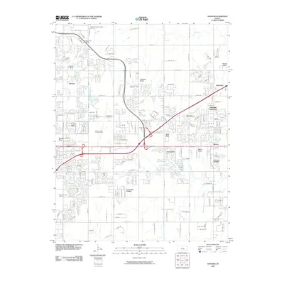 2009 Map of Andover, 2009 Print