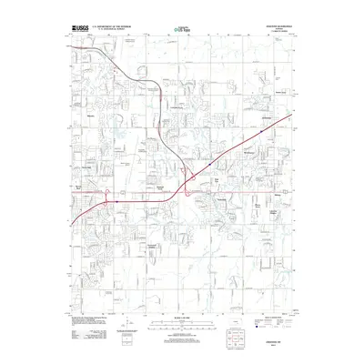 2012 Map of Andover, 2012 Print