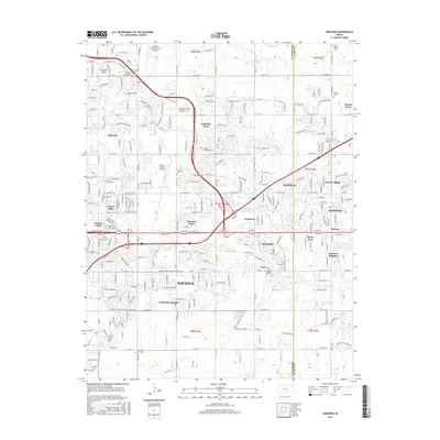 2015 Map of Andover, 2015 Print
