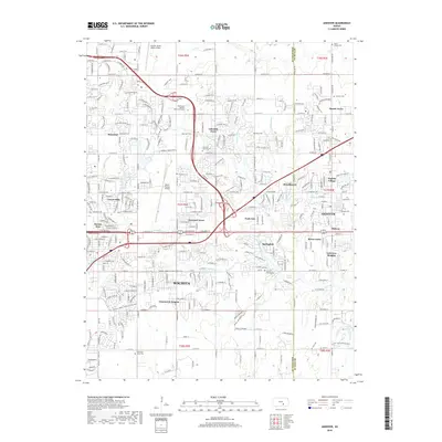 2018 Map of Andover, 2018 Print