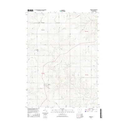 2015 Map of Andrew, 2015 Print