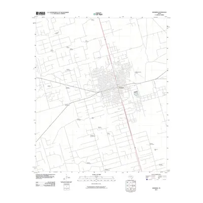 2010 Map of Andrews, 2010 Print