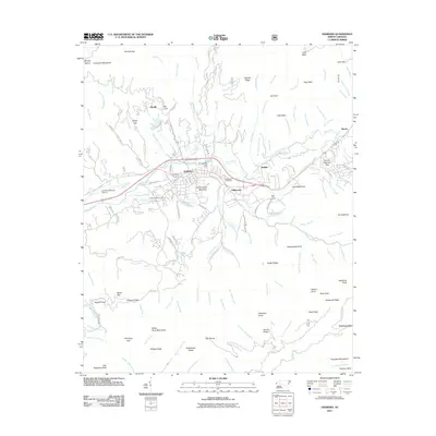 2011 Map of Andrews, 2011 Print