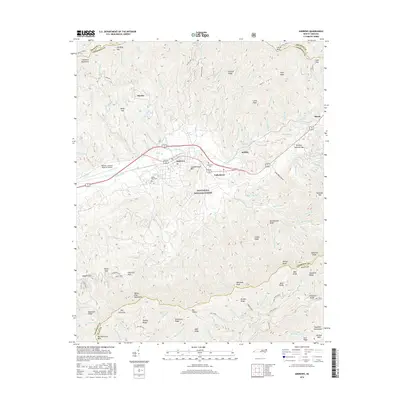 2016 Map of Andrews, 2016 Print