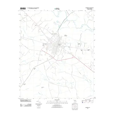 2011 Map of Andrews, 2011 Print