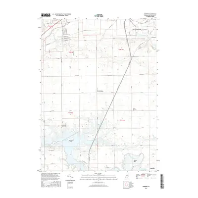 2016 Map of Andrews, 2016 Print