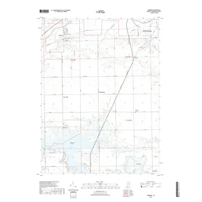 2019 Map of Andrews, 2019 Print