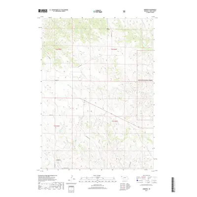 2017 Map of Andrews, 2017 Print