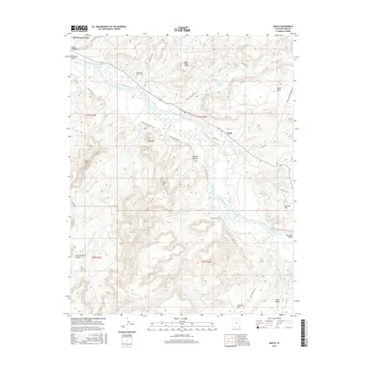 2017 Map of Aneth, 2017 Print