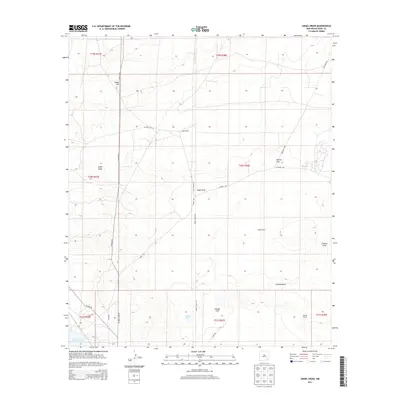 2013 Map of Angel Draw, 2013 Print