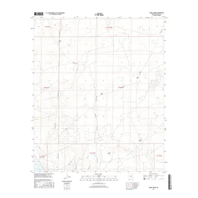 2017 Map of Angel Draw, 2017 Print