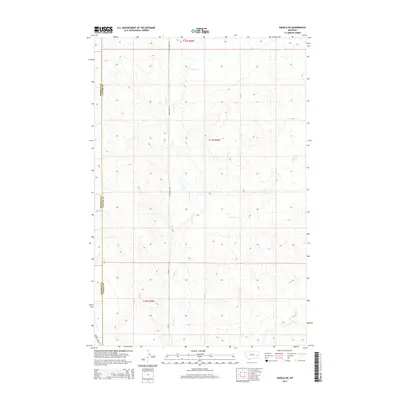 2014 Map of Angela NE, 2014 Print