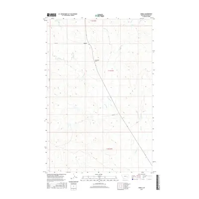 2017 Map of Angela, 2017 Print