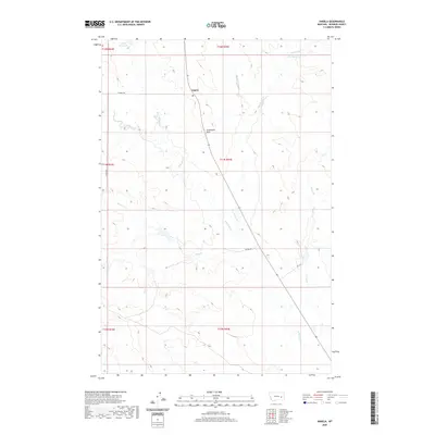 2020 Map of Angela, 2020 Print