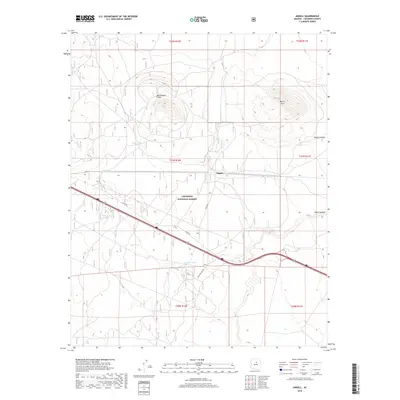 2018 Map of Angell, 2018 Print