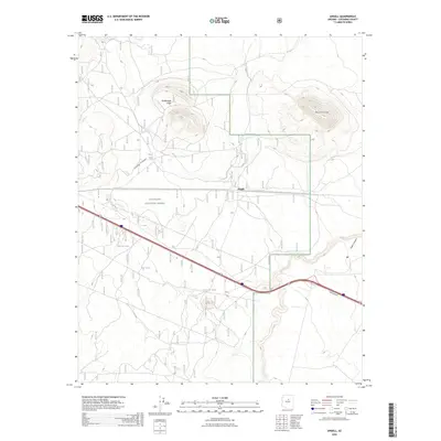 2026 Map of Angell, 2026 Print